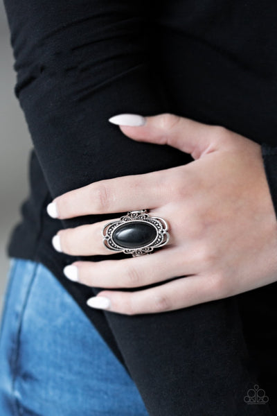Desert Flavor - Black Ring - Paparazzi
