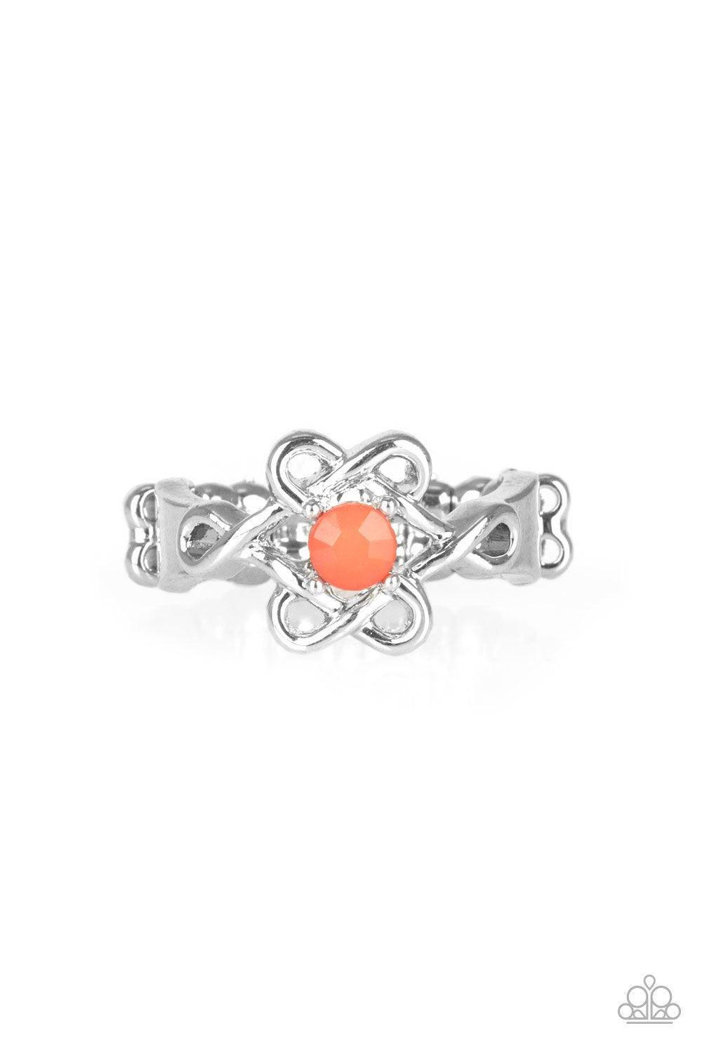 Vibrant Vibes - Orange Ring - Paparazzi