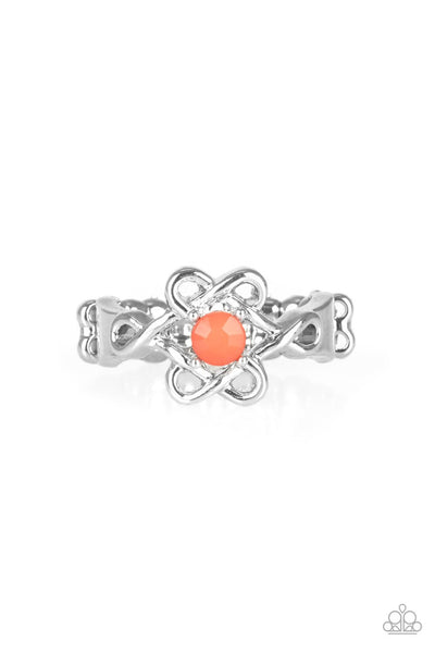 Vibrant Vibes - Orange Ring - Paparazzi