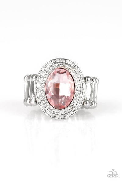 Fiercely Flawless - Pink Ring - Paparazzi