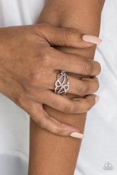 More Or FLAWLESS - Purple Ring - Paparazzi.