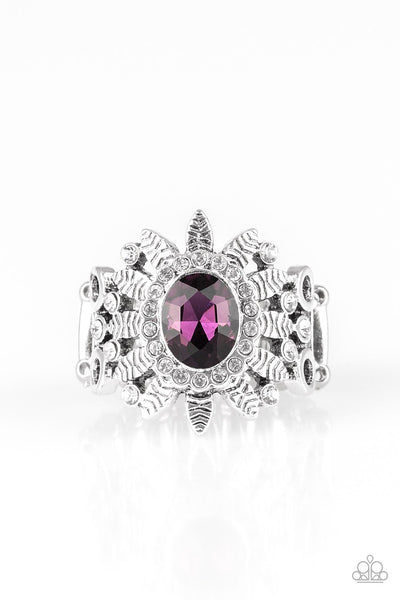 Burn Bright - Purple Ring - Paparazzi