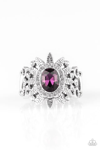 Burn Bright - Purple Ring - Paparazzi