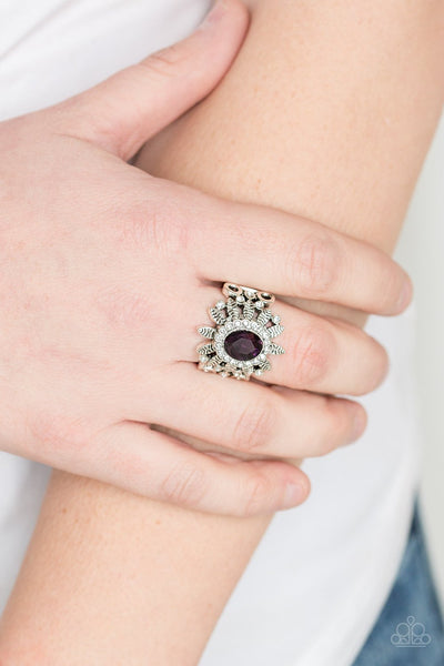Burn Bright - Purple Ring - Paparazzi