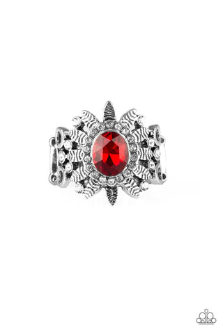 Burn Bright - Red Ring - Paparazzi
