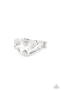BLING It On! - White Ring - Paparazzi