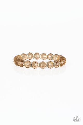 Crystal Candelabras - Brown