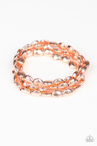 Basic Bliss - Copper beads-band-paparazzi