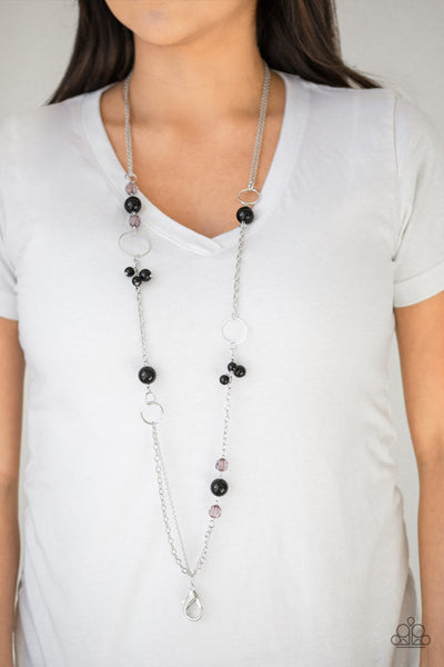 Pageant Princess - Black Necklace - Paparazzi
