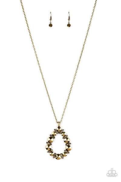 Making Millions - Brass Necklace - Paparazzi