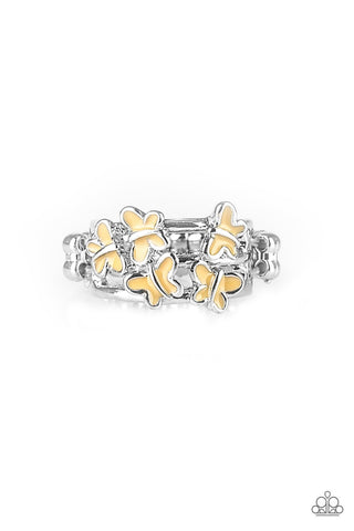 Fluttering Fashion - Brown Ring - Paparazzi
