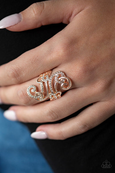 Waltzing Wonders - Gold Ring - Paparazzi