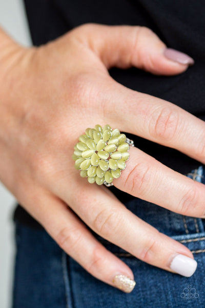 Bloomin Bloomer - Yellow Ring - Paparazzi