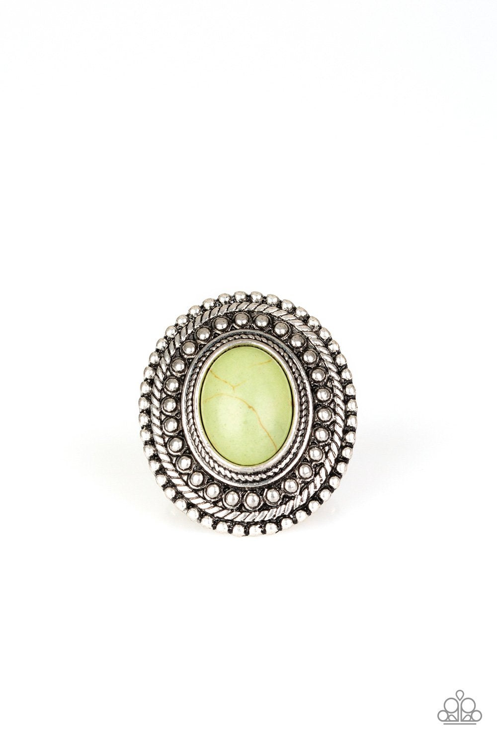 Terra Terrain - Green Ring - Paparazzi