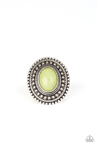 Terra Terrain - Green Ring - Paparazzi