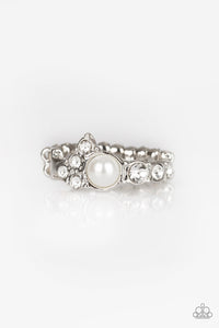 Center Stage Celebrity - White Ring - Paparazzi