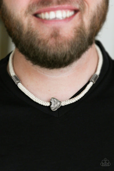 Canyon Climber - Urban Silver Necklace  - Paparazzi