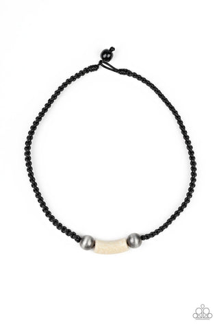 Gone Adventuring - Urban Black Necklace - Paparazzi