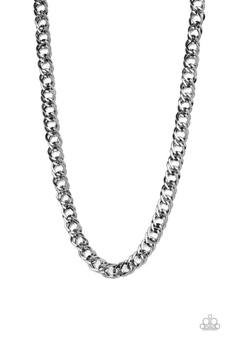 Undefeated - Black-gunmetal-chain-paparazzi