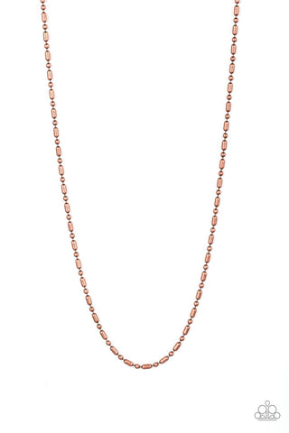 Covert Operation - Urban Copper Necklace - Men's - Paparazzi