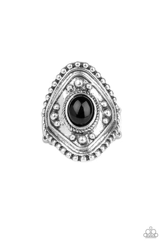 Rogue Ramble - Black Ring - Paparazzi