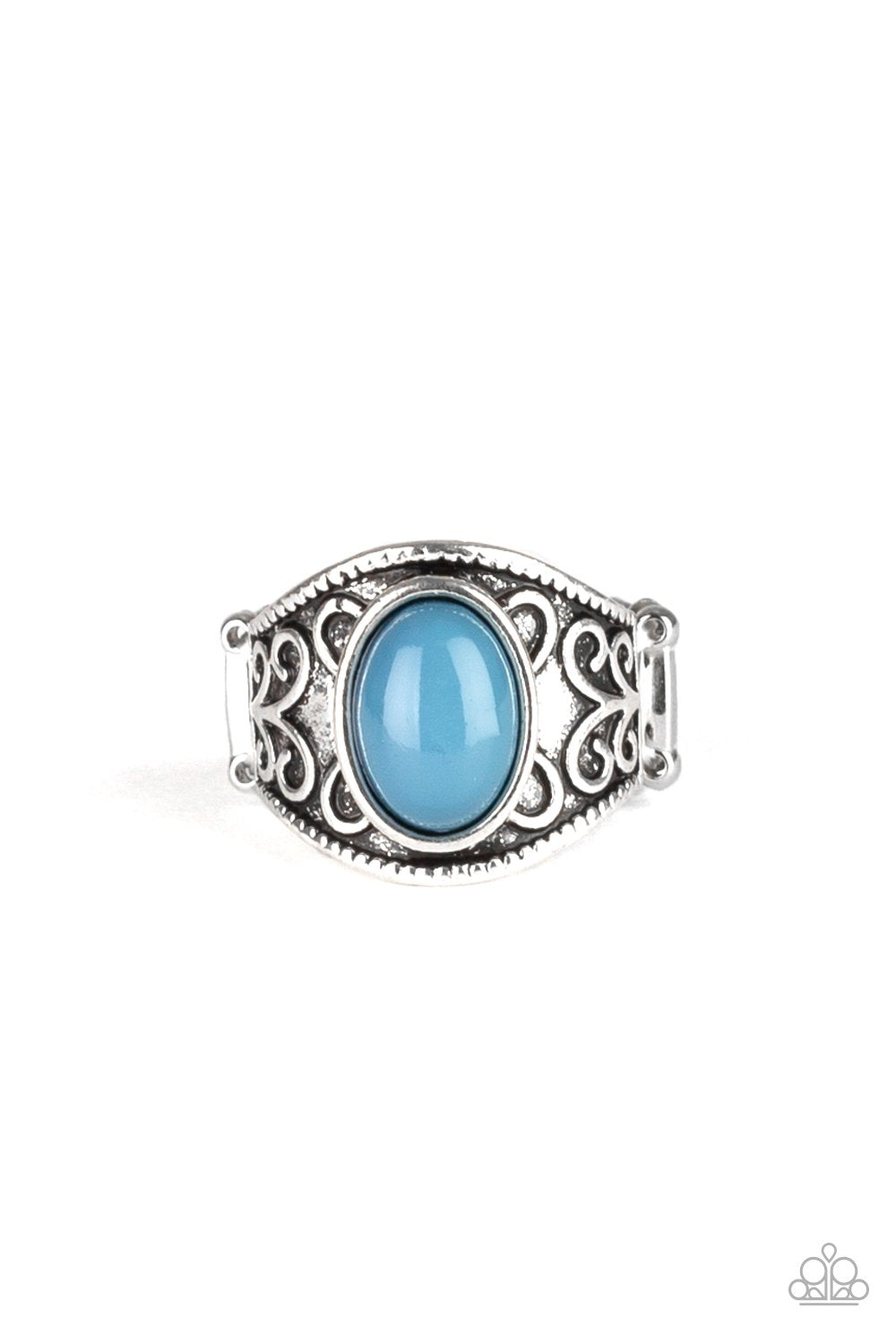 Lets Take It From The POP - Blue Ring - Paparazzi