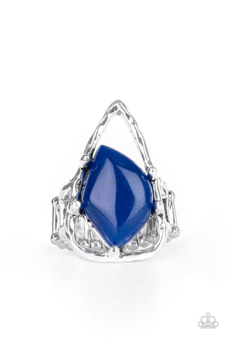 Get The Point - Blue Ring - Paparazzi