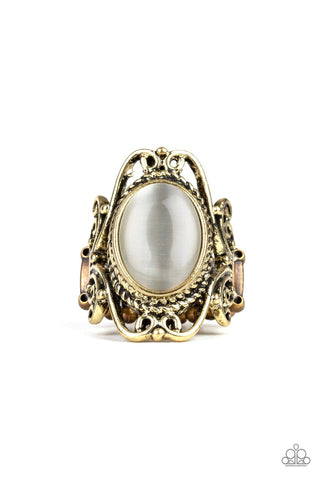 Fairytale Flair - Brass Ring - Paparazzi