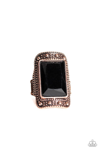 Very HEIR-descent - Copper Ring - Paparazzi