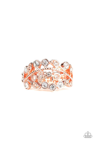 Bling Swing - Copper Ring - Paparazzi