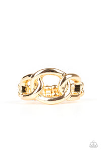 Well Connected - Gold Ring - Paparazzi