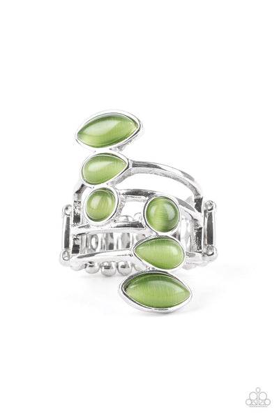 Wraparound Radiance - Green Ring - Paparazzi