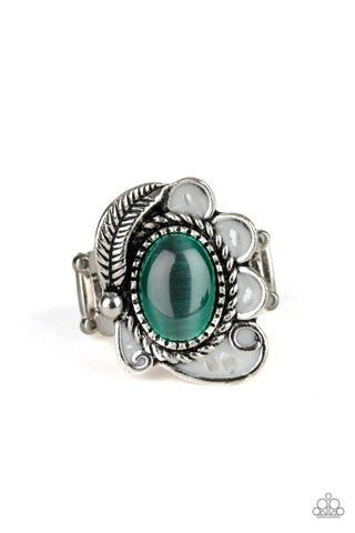 Fairytale Magic - Green Ring - Paparazzi