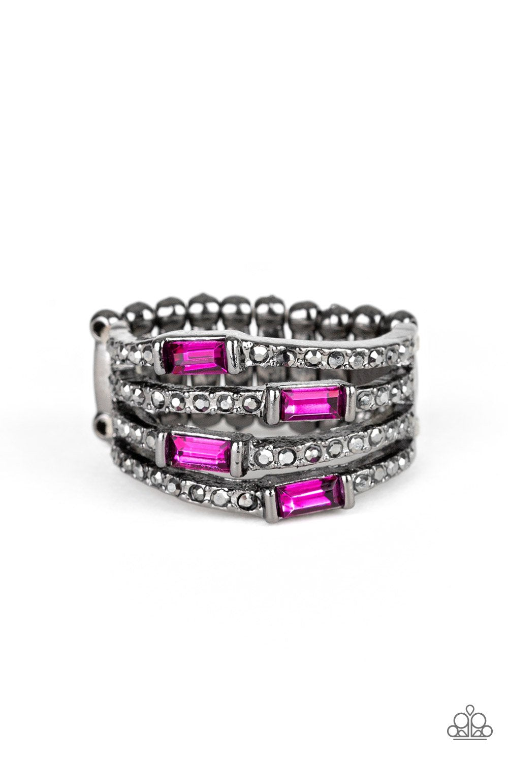 Royal Reflections - Pink Ring - Paparazzi