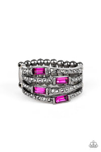 Royal Reflections - Pink Ring - Paparazzi