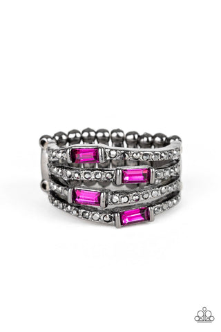 Royal Reflections - Pink Ring - Paparazzi