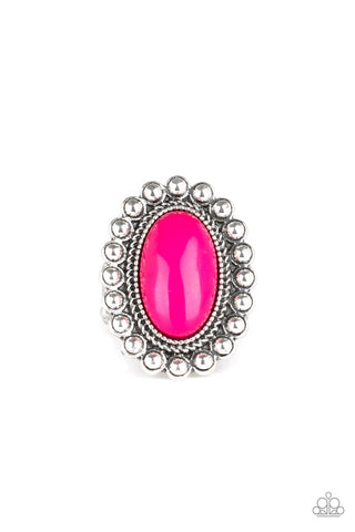 Ready To Pop - Pink Ring - Paparazzi