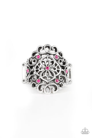 Grenada Gardens - Pink Ring - Paparazzi