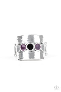 Dusky Dunes - Purple Ring - Paparazzi
