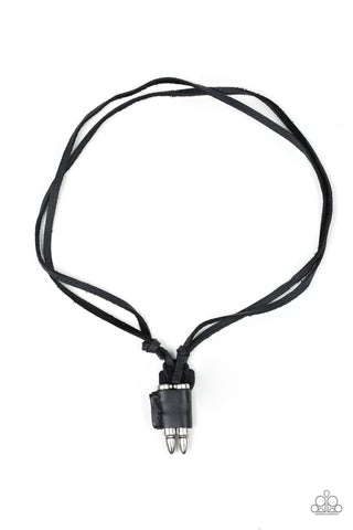 Dodge a Bullet - Black leather urban-paparazzi