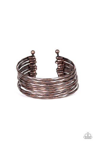 Stacked Shimmer - Copper
