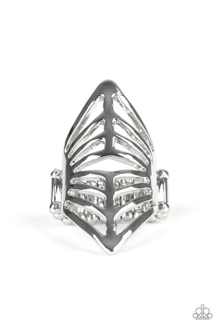 Deco Defender - Silver Ring - Paparazzi