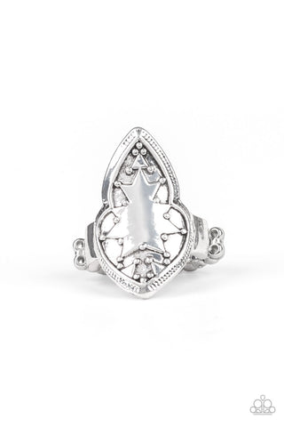 Tribal Ware - Silver Ring - Paparazzi