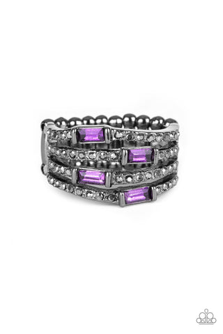 Royal Reflections - Purple Ring - Paparazzi