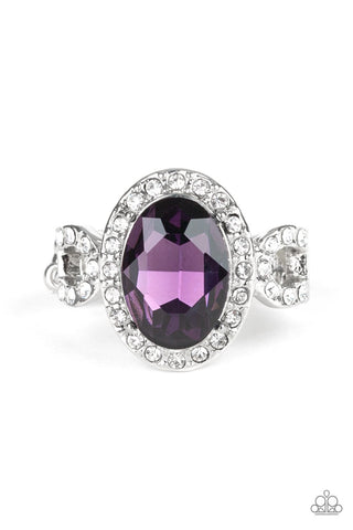 Magnificent Majesty - Purple Ring - Paparazzi