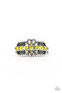 GLOW Your Mind - Yellow Ring - Paparazzi