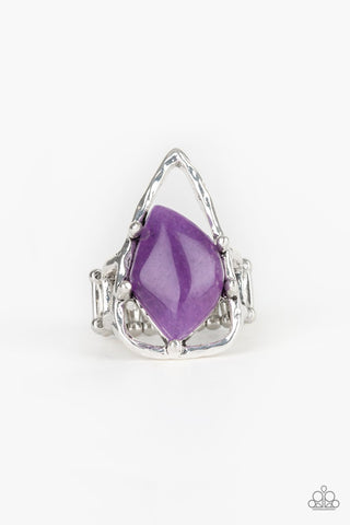 Get The Point - Purple Ring - Paparazzi