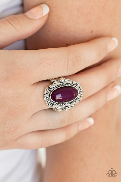 Malibu Majestic - Purple Ring - Paparazzi