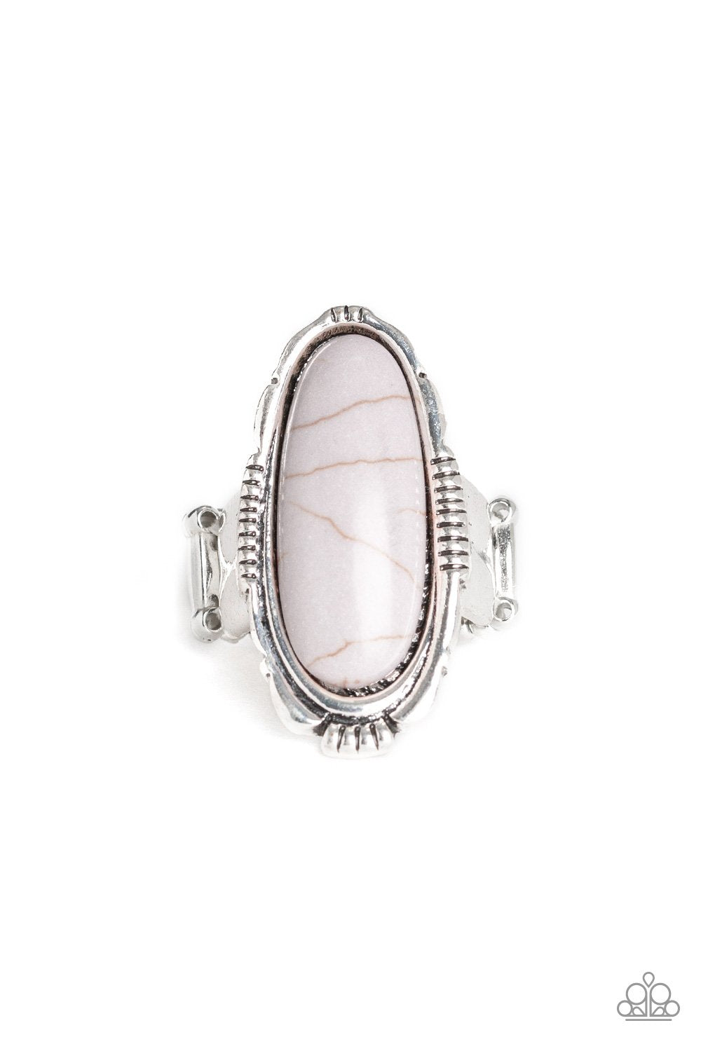 Desert Thirst - Silver Ring - Paparazzi