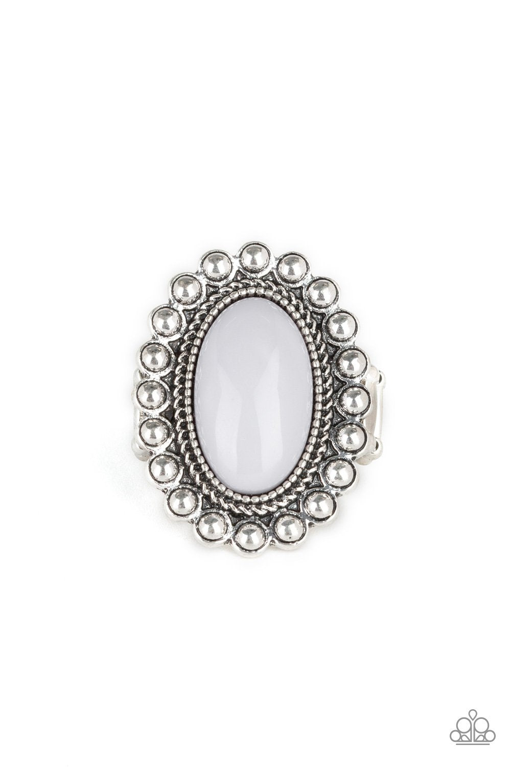 Ready To Pop - Silver Ring - Paparazzi